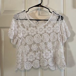 Charlotte Russe Lace Top